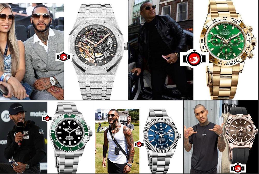 Conor Benn's Large Collection of Luxury Watches: From Audemars Piguet to Rolex